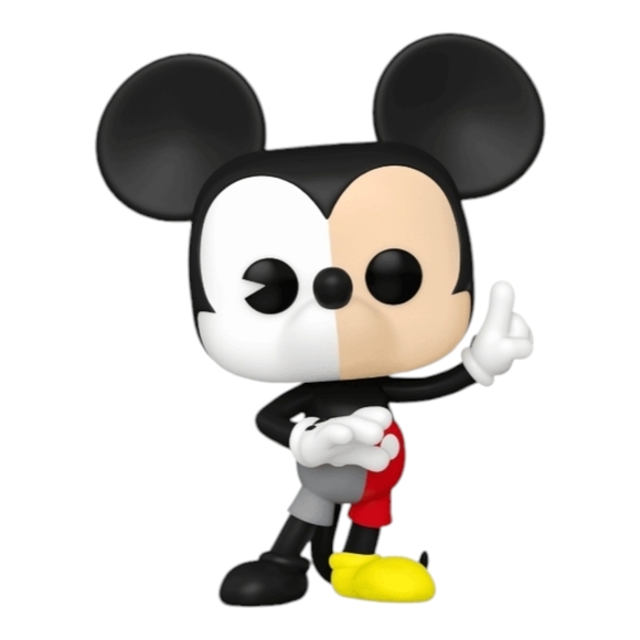 Funko Pop Disney 100 (#1311) Mickey Mouse Vinyl Figure in Soft Protector - Picture 1 of 10